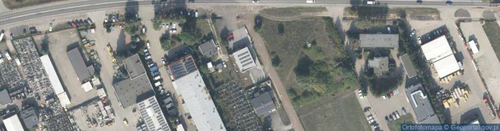 Zdjęcie satelitarne Stacja Kontroli Pojazdów Daria Ligmanowska