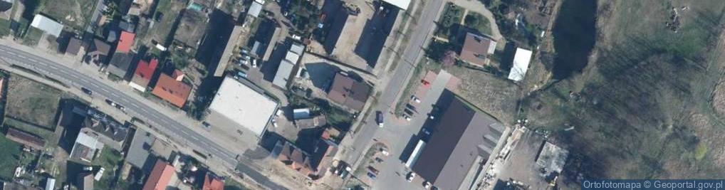 Zdjęcie satelitarne Stanisław Kołoszyc Hurtownia Artykułów Przemysłowych