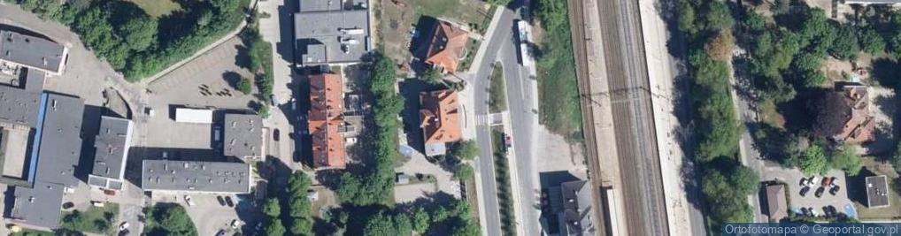 Zdjęcie satelitarne Starostwo Powiatowe w Gryfinie