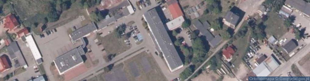 Zdjęcie satelitarne Starostwo Powiatowe w Kamieniu Pomorskim