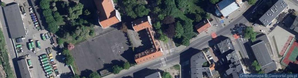 Zdjęcie satelitarne Starostwo Powiatowe w Stargardzie Szczecińskim
