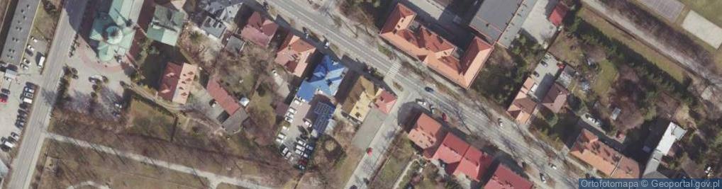 Zdjęcie satelitarne Stary Lwów