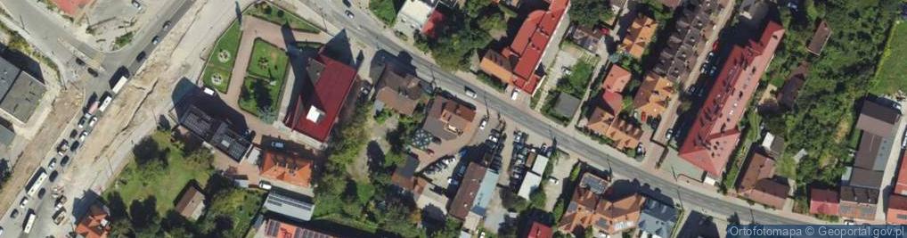 Zdjęcie satelitarne Staszecka Przedsiębiorstwo Wielobranżowe