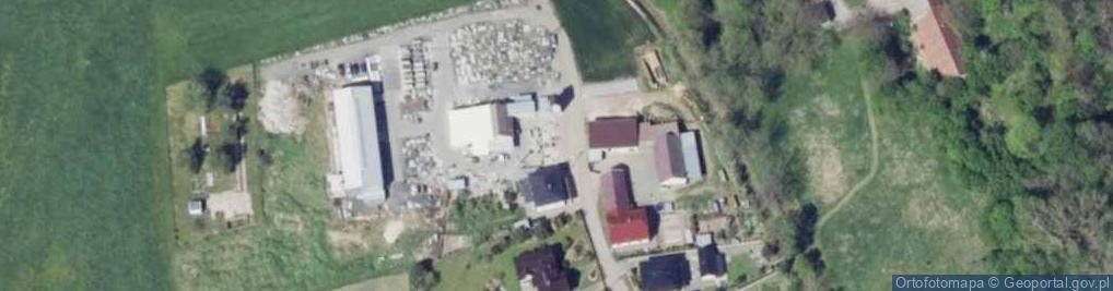 Zdjęcie satelitarne Stefan Pietrzyk Przedsiębiorstwo Produkcyjno - Usługowe Kraus