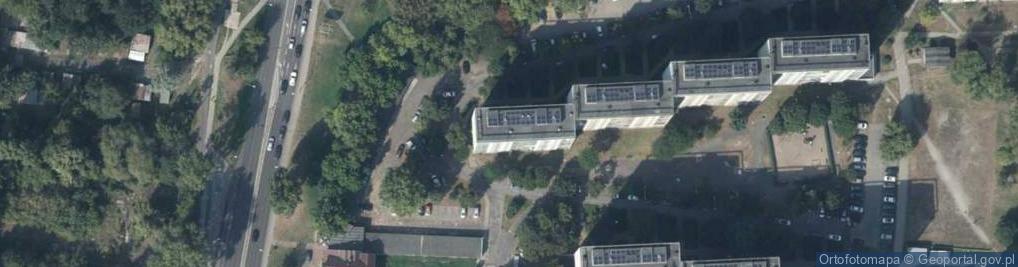 Zdjęcie satelitarne Stettin Mała Gastronomia Barbara Rychwińska Krzysztof Rychwiński