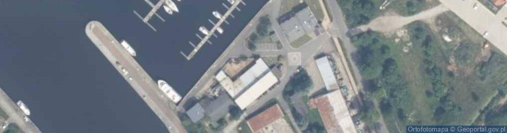 Zdjęcie satelitarne Stocznia Darłowo M&w