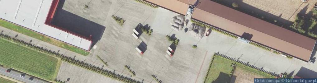 Zdjęcie satelitarne Stollech - Fabryka Mebli