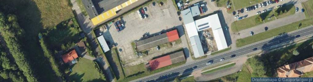 Zdjęcie satelitarne Stołówka