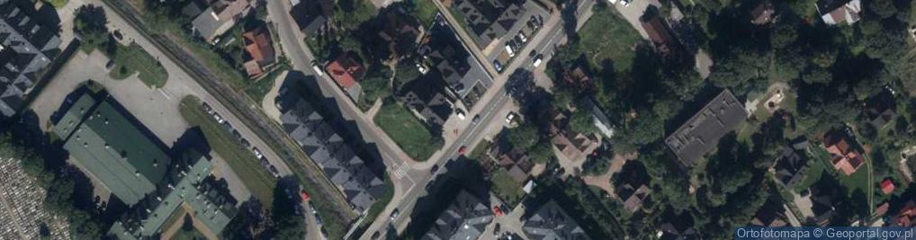 Zdjęcie satelitarne Stołówki Szkolne Sklepiki