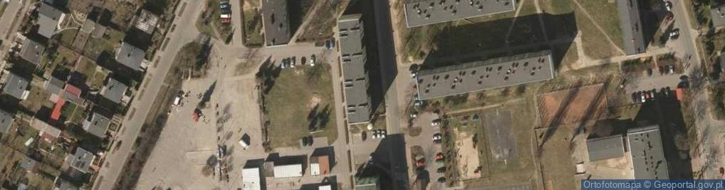 Zdjęcie satelitarne Stow."Rokitek", Brzeg Dolny