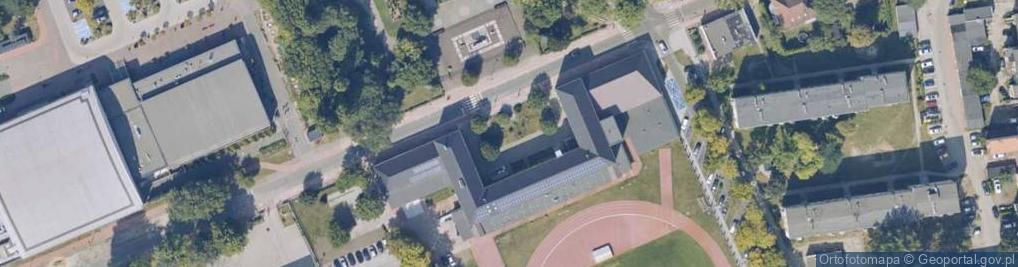 Zdjęcie satelitarne Stowarzyszenie Absolwentów i Przyjaciół Liceum Ogólnokształcącego im K K Baczyńskiego w Nowej Soli