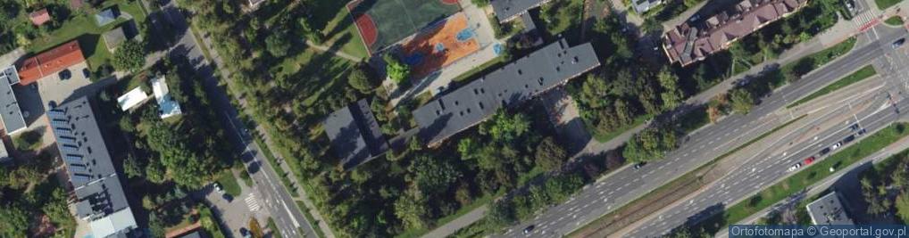 Zdjęcie satelitarne Stowarzyszenie Absolwentów i Przyjaciół Zespołu Szkół Łączności 