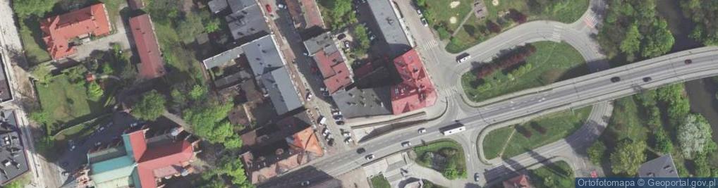 Zdjęcie satelitarne Stowarzyszenie Amazonek Tęcza w Mysłowicach