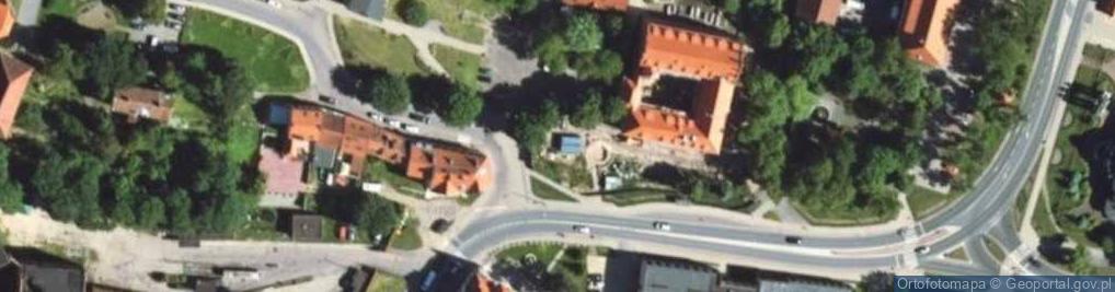 Zdjęcie satelitarne Stowarzyszenie Bractwo Rycerskie Strażnicy Rast przy Zamku Kętrzyn