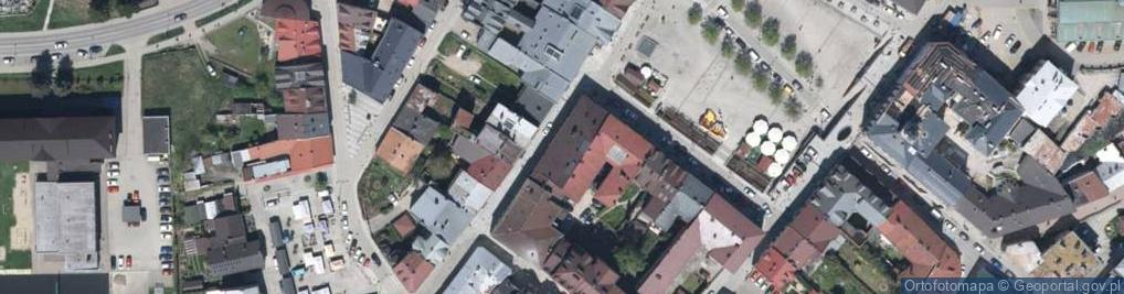 Zdjęcie satelitarne Stowarzyszenie Forum Gorlice 2012