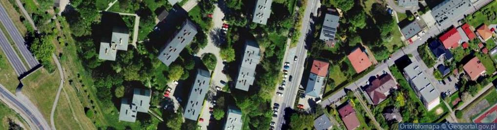 Zdjęcie satelitarne Stowarzyszenie Grupa Wsparcia Dla Niesłyszących i Ich Rodzin Podbeskidzie