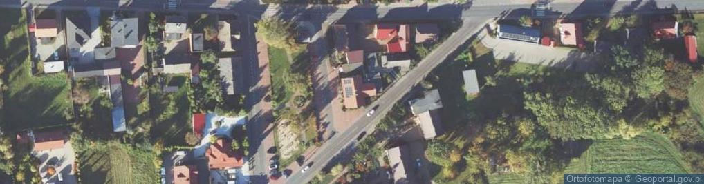Zdjęcie satelitarne Stowarzyszenie "Jak w Rodzinie" w Godzieszach Wielkich