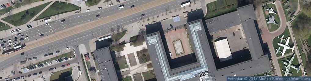 Zdjęcie satelitarne Stowarzyszenie Klub Przyjaciół Muzeum Narodowego w Warszawie