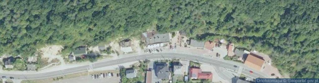 Zdjęcie satelitarne Stowarzyszenie Kół Gospodyń Wiejskich Powiatu Ostrowieckiego w Bałtowie