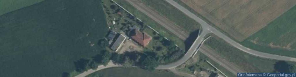 Zdjęcie satelitarne Stowarzyszenie Koło Gospodyń Wiejskich w Linowcu