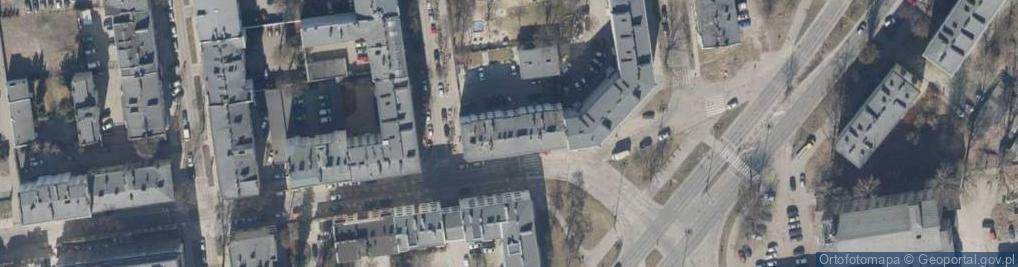 Zdjęcie satelitarne Stowarzyszenie Kultury Fizycznej Euro Klub