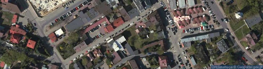 Zdjęcie satelitarne Stowarzyszenie Kupców Otwockich Mały Bazar