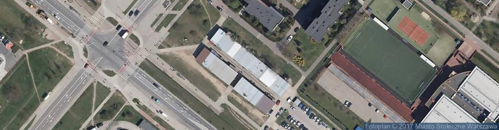 Zdjęcie satelitarne Stowarzyszenie Kupców Tarchomin