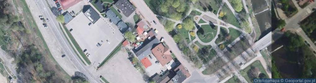 Zdjęcie satelitarne Stowarzyszenie Kupców Wiślańskich w Wiśle