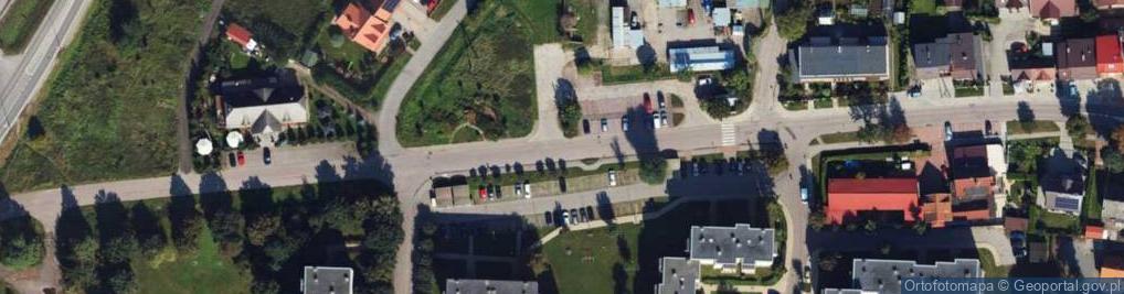 Zdjęcie satelitarne Stowarzyszenie Kupców Żuławskich w Nowym Dworze Gdańskim