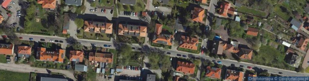 Zdjęcie satelitarne Stowarzyszenie Ludności Pochodzenia Niemieckiego Ziemi Elbląskiej