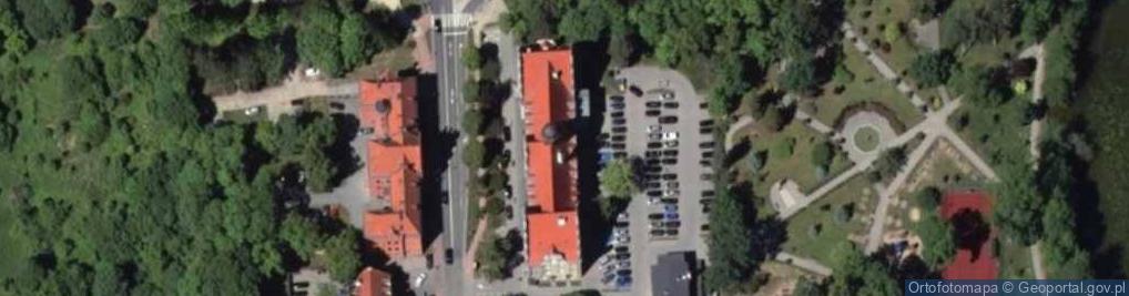 Zdjęcie satelitarne Stowarzyszenie Miast Partnerskich Mrągowo Grunberg