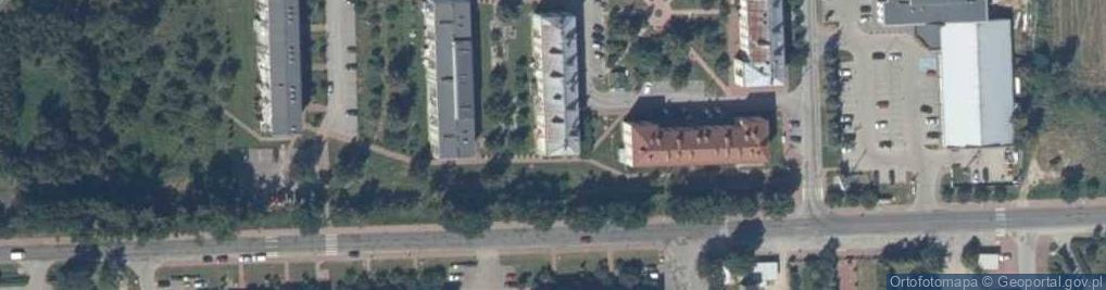 Zdjęcie satelitarne Stowarzyszenie Na Rzecz Promocji i Rozwoju Miasta i Gminy Nowe Miasto Nad Pilicą Dobra Gmina