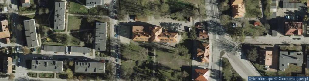 Zdjęcie satelitarne Stowarzyszenie Na Rzecz Rozwoju Szpitala Powiatowego w Ostródzie Nasze Zdrowie