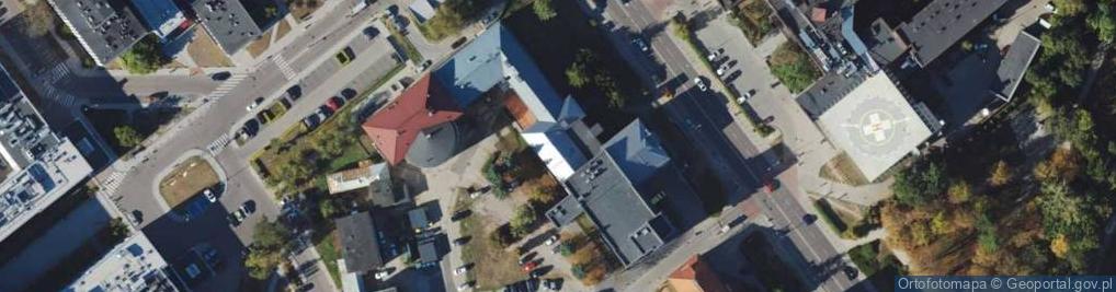 Zdjęcie satelitarne Stowarzyszenie Na Rzecz Rozwoju Traumatologii i Ortopedii w Wojewódzkim Szpitalu Zespolonym im J Śniadeckiego w Białymstoku