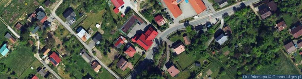 Zdjęcie satelitarne Stowarzyszenie Na Rzecz Rozwoju Wsi Trzebinia Trzebinka w Trzebini