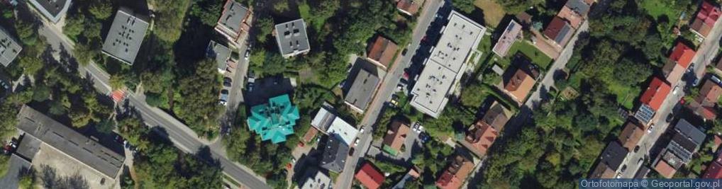 Zdjęcie satelitarne Stowarzyszenie Na Rzecz Wspierania Kliniki Onkologii Szpitala Uniwersyteckiego w Krakowie