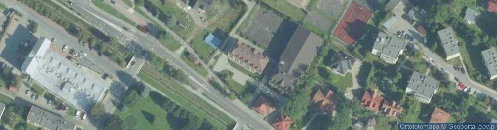Zdjęcie satelitarne Stowarzyszenie Nauczycieli Absolwentów i Sympatyków i Liceum Ogólnokształcącego im Eugeniusza Romera