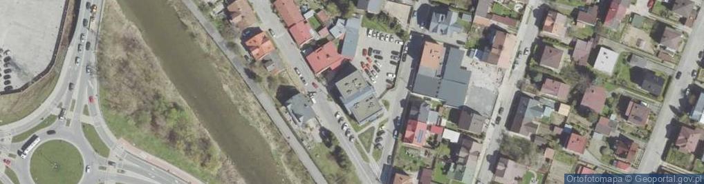 Zdjęcie satelitarne Stowarzyszenie Naukowo Techniczne Inżynierów i Techników Rolnictwa Oddział w Nowym Sączu