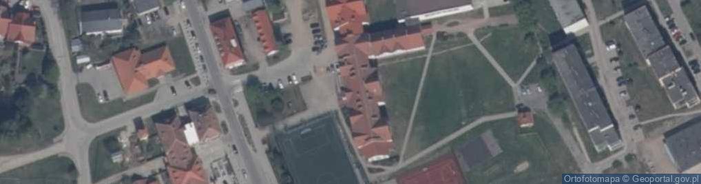 Zdjęcie satelitarne Stowarzyszenie Niemieckie Miasta i Gminy Rejonu Węgorzewa Mamry