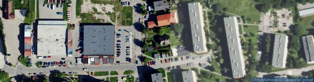 Zdjęcie satelitarne Stowarzyszenie Osób Niepełnosprawnych Ich Bliskich i Przyjaciół Jeden Drugiemu w Kętach