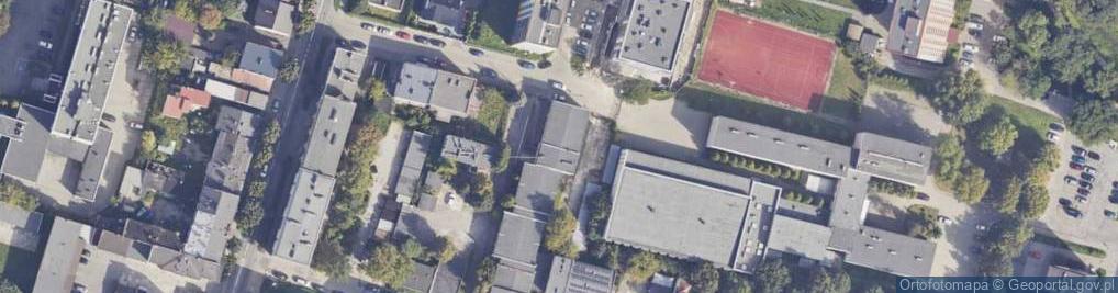 Zdjęcie satelitarne Stowarzyszenie Polska Biomasa