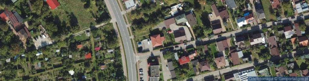 Zdjęcie satelitarne Stowarzyszenie Prywatnego Transportu Osobowego Bialtax w Białej Podlaskiej