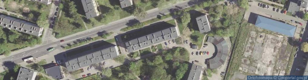 Zdjęcie satelitarne Stowarzyszenie Radomskie Centrum Pomocników BR Alberta i S Bernardyny Emilia im Bpa Jana Chrapka