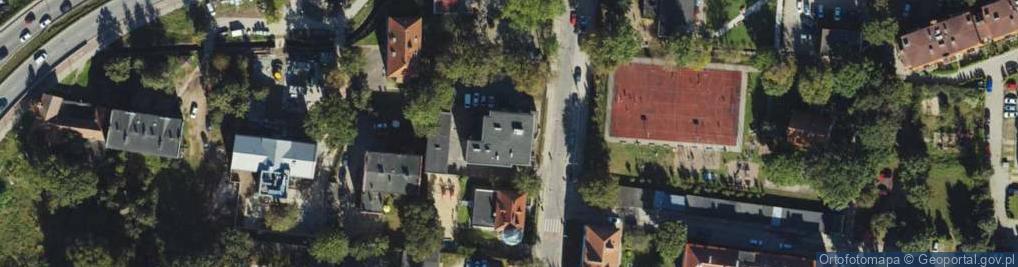 Zdjęcie satelitarne Stowarzyszenie Rodzina Katyńska