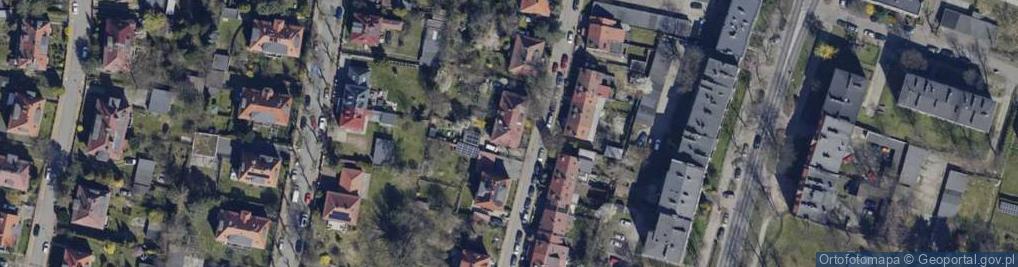 Zdjęcie satelitarne Stowarzyszenie Romów w Gliwicach