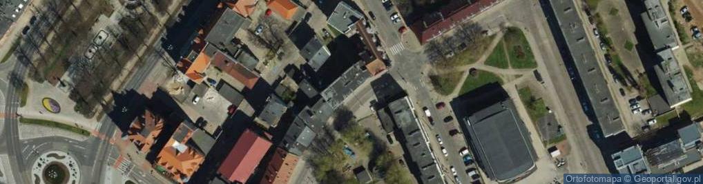 Zdjęcie satelitarne Stowarzyszenie Rozwoju Słupskiej Neurochirurgii Cerebrum w Słupsku