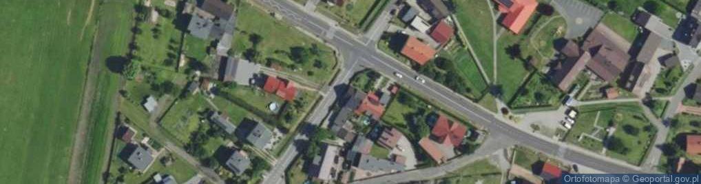 Zdjęcie satelitarne Stowarzyszenie Rozwoju Wsi Przyszłość z Siedzibą w Bycinie