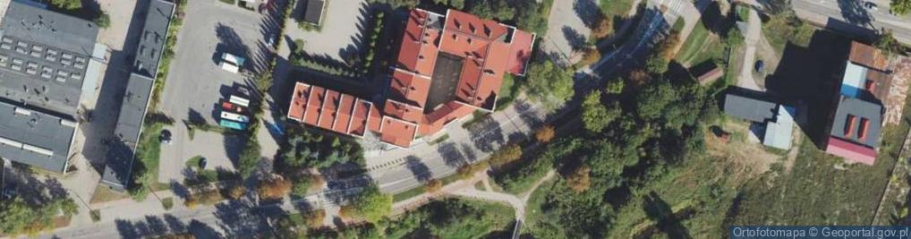 Zdjęcie satelitarne Stowarzyszenie Sędziów Poliskich Iustitia Oddział w Suwałkach