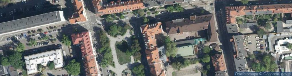 Zdjęcie satelitarne Stowarzyszenie Sędziów Polskich Iustitia Oddział Terenowy w Opolu