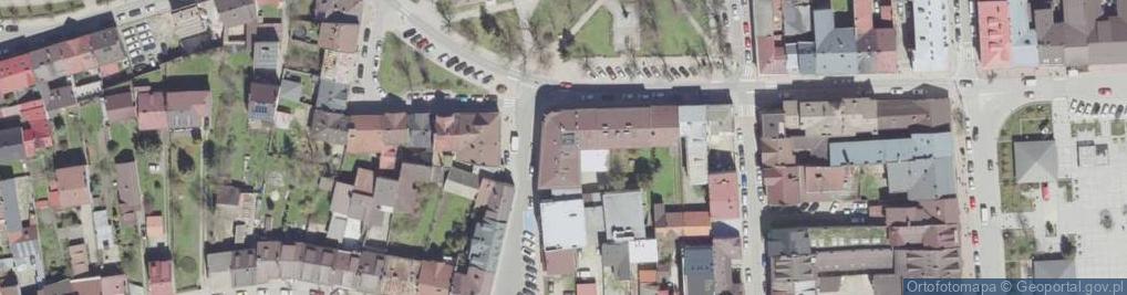 Zdjęcie satelitarne Stowarzyszenie Uniwersytet Trzeciego Wieku w Nowym Targu